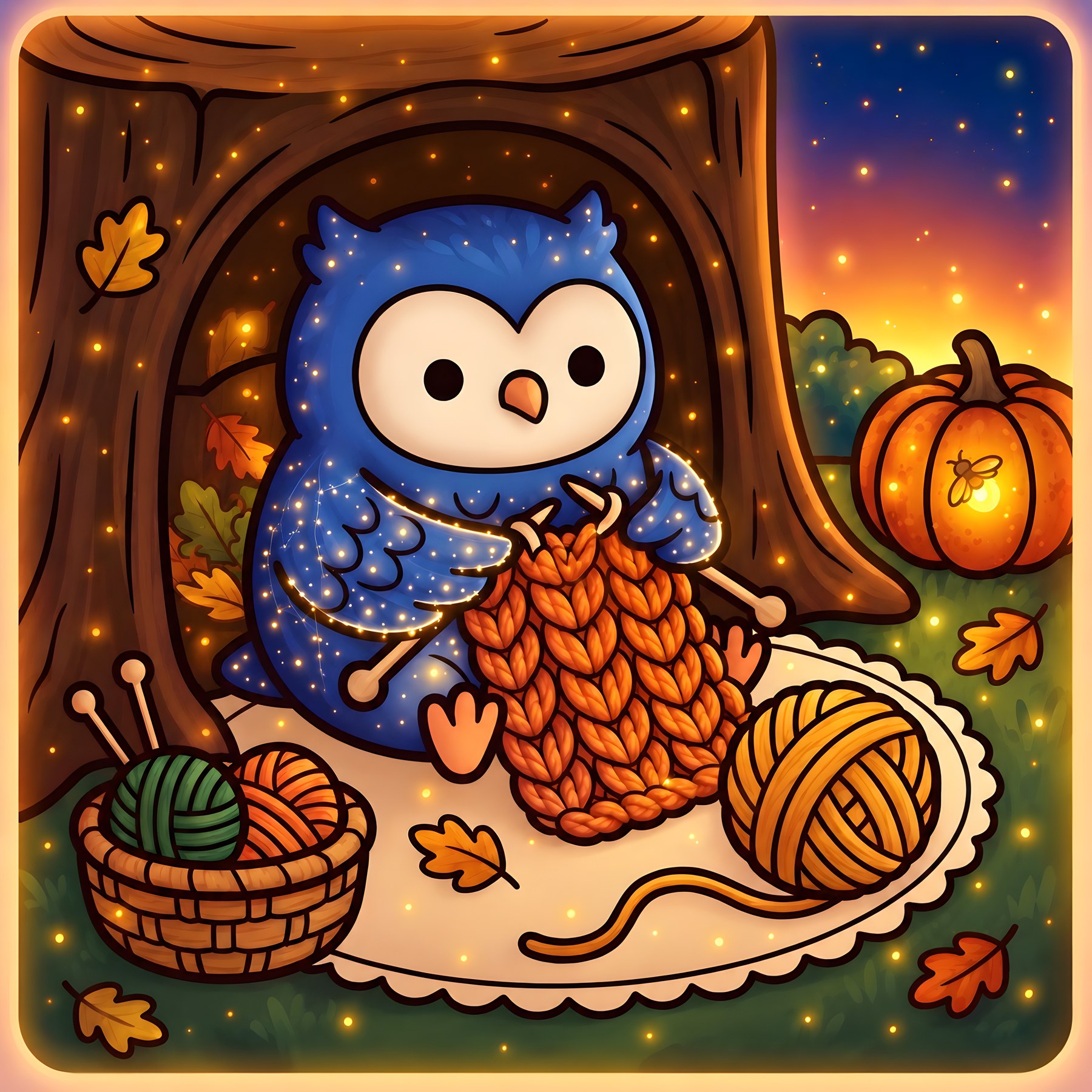 The Knitting Owl